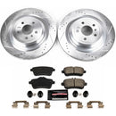 PowerStop Z23 Daily Driver Carbon-Fiber Ceramic Brake Pad and Drilled & Slotted