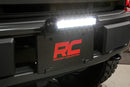 Rough Country Chrome Series LED Light Bar 6"Single Row Pair