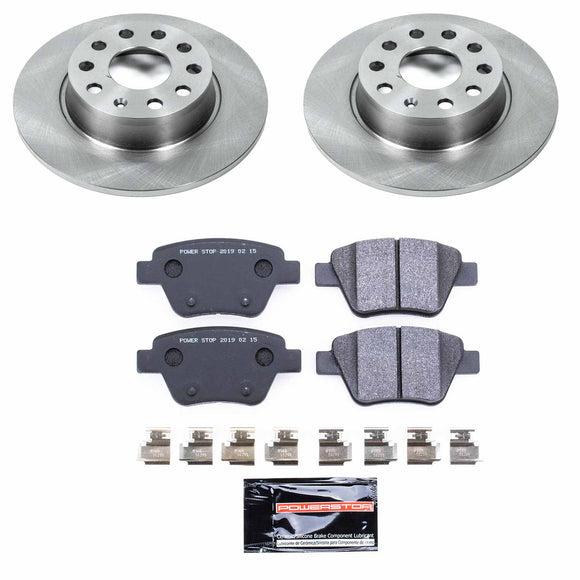 PowerStop Track Day Spec High-Performance Brake Pad and Rotor Kit