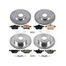 PowerStop Z23 Daily Driver Carbon-Fiber Ceramic Brake Pad and Drilled & Slotted