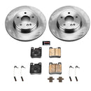 PowerStop OE Stock Replacement Low-Dust Ceramic Brake Pad and Rotor Kit