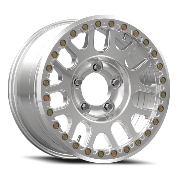 17X9 Vision 111 Nemesis Polished Wheel 5x139.7 5x5.5 ET26 CB108