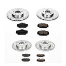 PowerStop Z23 Daily Driver Carbon-Fiber Ceramic Brake Pad and Drilled & Slotted