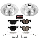 PowerStop Z23 Daily Driver Carbon-Fiber Ceramic Brake Pad and Drilled & Slotted