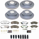 PowerStop Z36 Truck & Tow Premium Carbon-Fiber Ceramic Brake Pad and Fully Coate