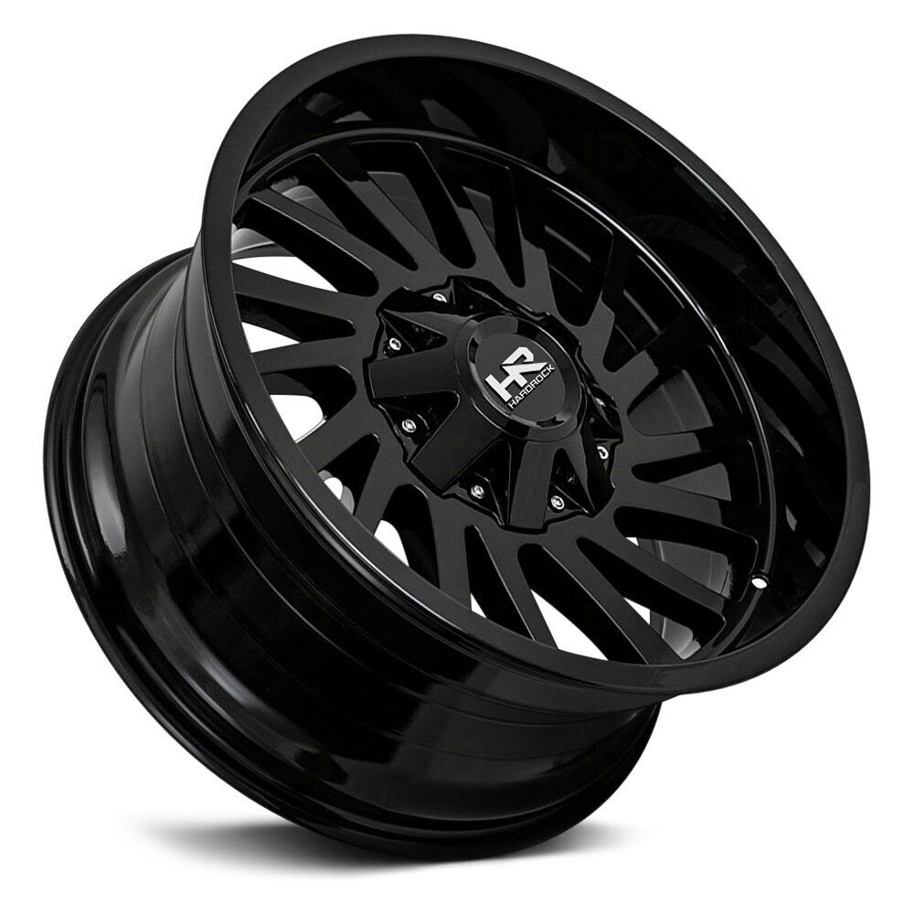 20x10 Hardrock Overdrive Gloss Black 6x135/139.7 ET-19 wheel/rim