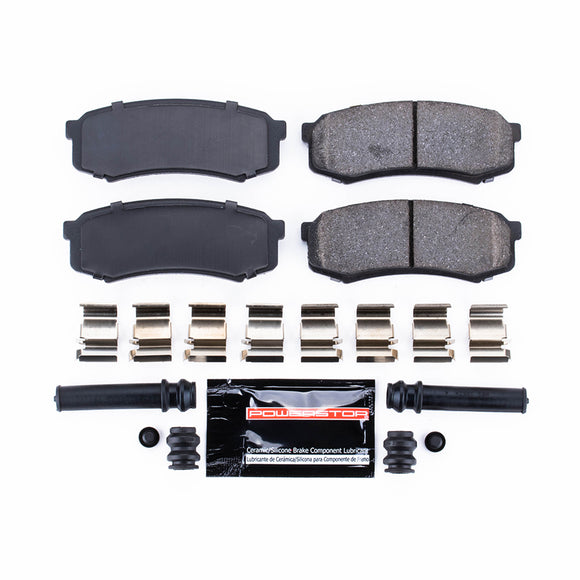 PowerStop Z23 Evolution Sport Carbon-Fiber Brake Pads With Hardware