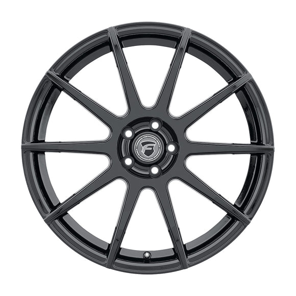 20x9 Forgestar CF10 Gloss Black 5x114.3 5x4.5 ET35 Wheel Rim