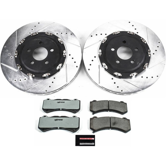 PowerStop Z26 Street Performance Ceramic Brake Pad and Drilled & Slotted Rotor K