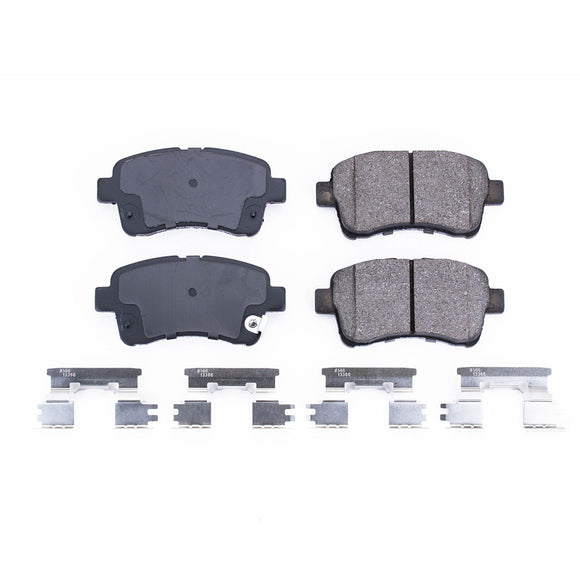 PowerStop Z17 Evolution Ceramic Brake Pads With Hardware