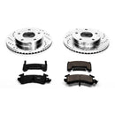 PowerStop Z23 Daily Driver Carbon-Fiber Ceramic Brake Pad and Drilled & Slotted