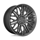 22X10 Rotiform JDR Matte Anthracite 5x120 R163220021+30
