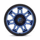 17x9 Fuel Off-Road D813 Syndicate Dark Blue with Black Ring 5x127 ET-12 Wheel
