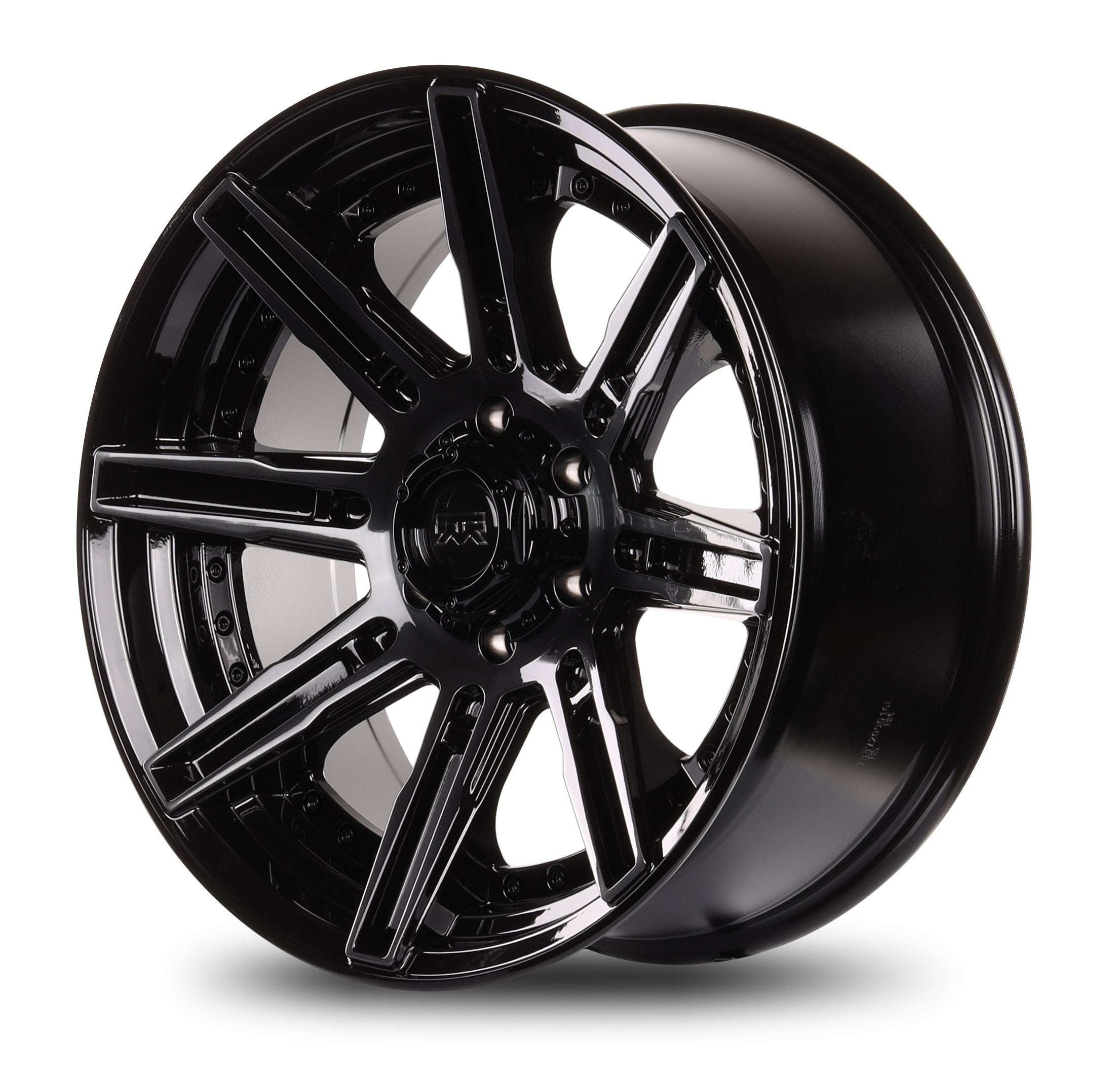 20x9 Mudder Trucker MT502 Stroker Brushed Dark Tint 6x135 ET1 Wheel Rim