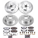 PowerStop Z26 Street Performance Ceramic Brake Pad and Drilled & Slotted Rotor K