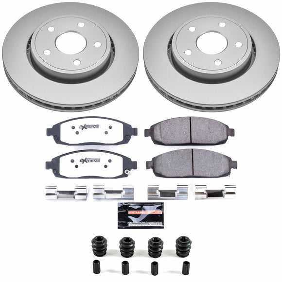 Z36 Truck & Tow Premium Carbon-Fiber Ceramic Brake Pad and Fully Coated Rotor Ki
