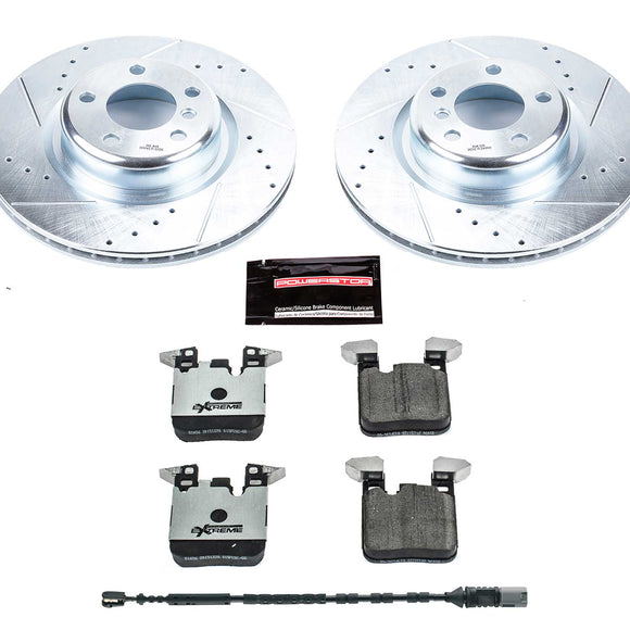 PowerStop Z26 Street Performance Ceramic Brake Pad and Drilled & Slotted Rotor K