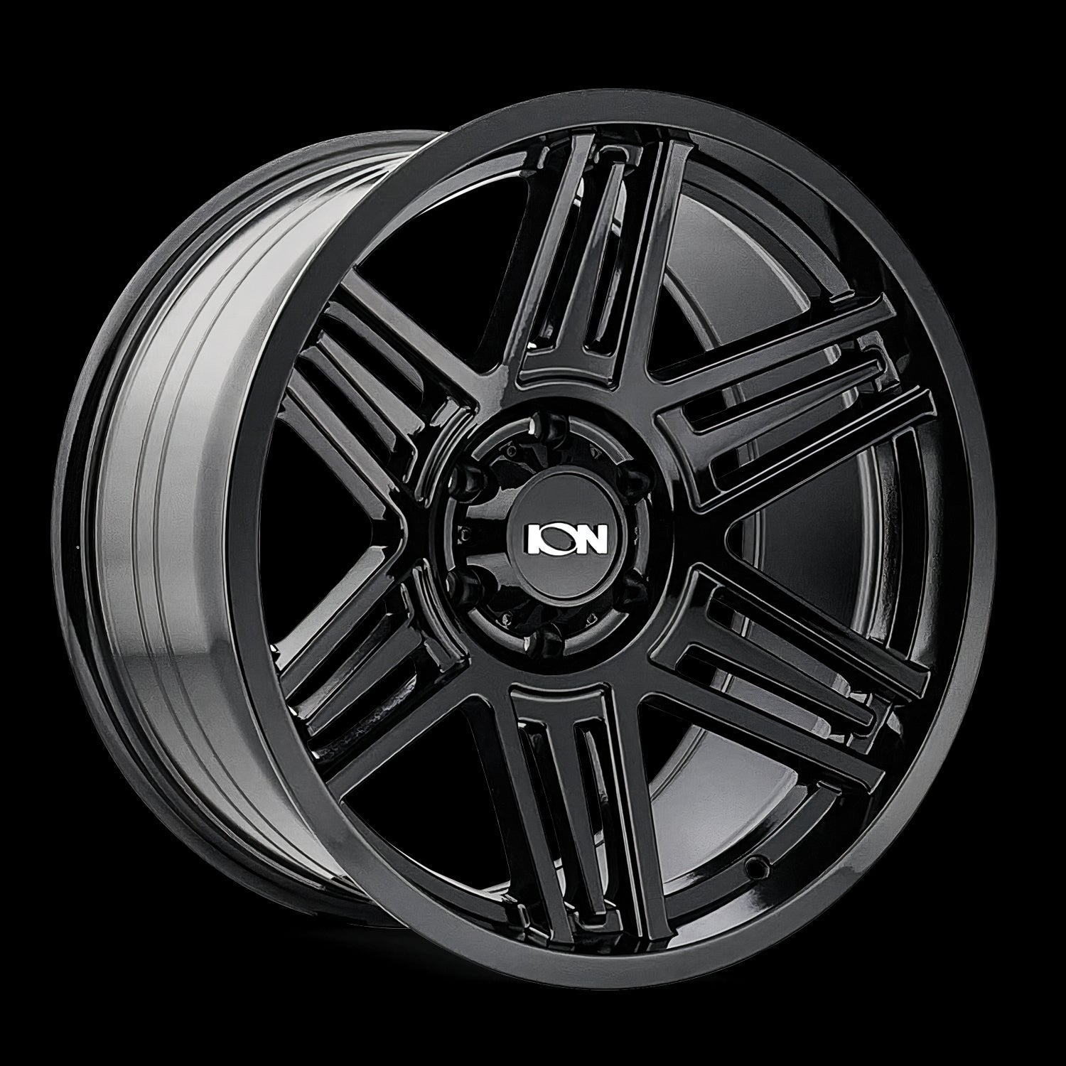 20x10 ION 147 Gloss Black 8x170 ET-19 Wheel Rim