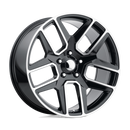 22X10 Performance Replicas PR192 Black 6X139.7 6X5.5 ET25 Wheel Rim-1