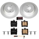 PowerStop Genuine Geomet Coated Rotor and Carbon-Fiber Ceramic Brake Pad Kit