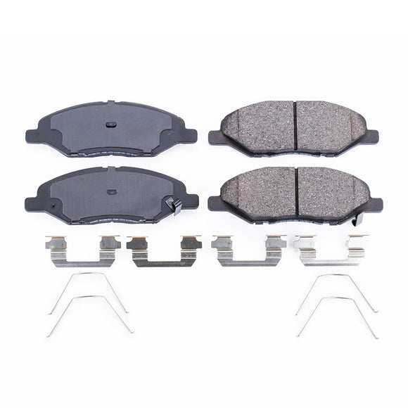 PowerStop Z17 Evolution Ceramic Brake Pads With Hardware