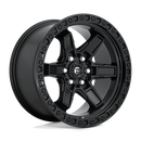 17X9 Fuel D697 KICKER Matte Black 6X114.3 ET12 wheel/rim