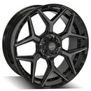 4Play Gen3 4P06 24x10 Black Brushed Face Tinted Wheel 6x139.7 ET18 CB106.1