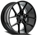 22x10.5 Select Precision Alloys Alpine Satin Black 5x112 ET30 Wheel