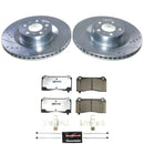 Z26 Street Performance Ceramic Brake Pad and Drilled & Slotted Rotor Kit