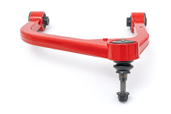 Rough Country Red Forged Upper Control Arms 3.5" Lift Chevy GMC 1500 19-24