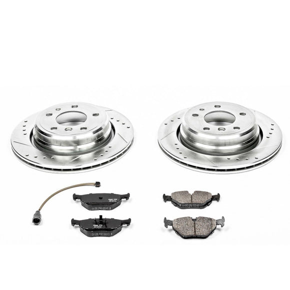 PowerStop Z23 Daily Driver Carbon-Fiber Ceramic Brake Pad and Drilled & Slotted
