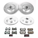 PowerStop Z26 Street Performance Ceramic Brake Pad and Drilled & Slotted Rotor K