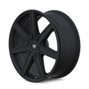 22x8.5 Mazzi 376 Laguna Matte Black 5x112 5x120 ET38 Wheel Rim