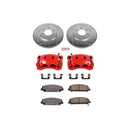 PowerStop Z36 Truck and SUV Ceramic Brake Pad, Drilled & Slotted Rotor, and Cali