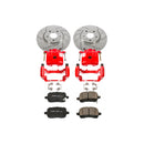 PowerStop Z23 Daily Driver Carbon-Fiber Ceramic Pads Drilled & Slotted Rotor & C