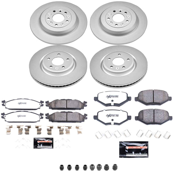 Z36 Truck & Tow Premium Carbon-Fiber Ceramic Brake Pad and Fully Coated Rotor Ki