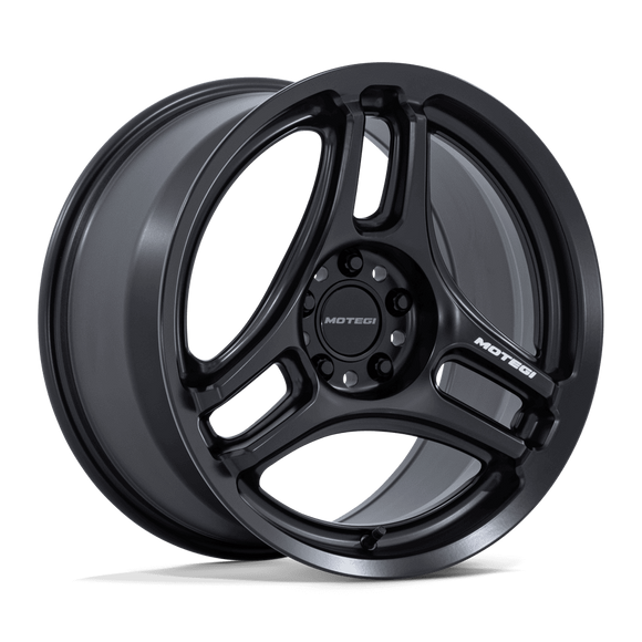 18x9.5 Motegi MR161 Kojin Matte Black 5x114.3 ET35 CB72.56 Wheel Rim