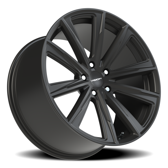 20x10.5 Vision 471 Splinter Satin Black Wheel 5x115 ET42 CB73.1