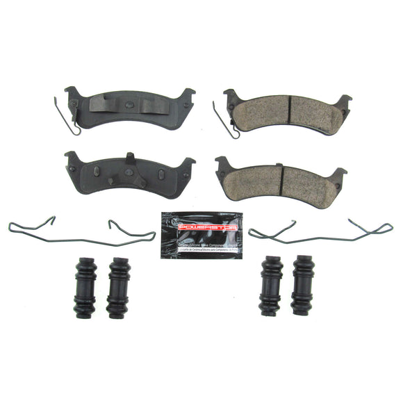 PowerStop Z23 Evolution Sport Carbon-Fiber Brake Pads With Hardware