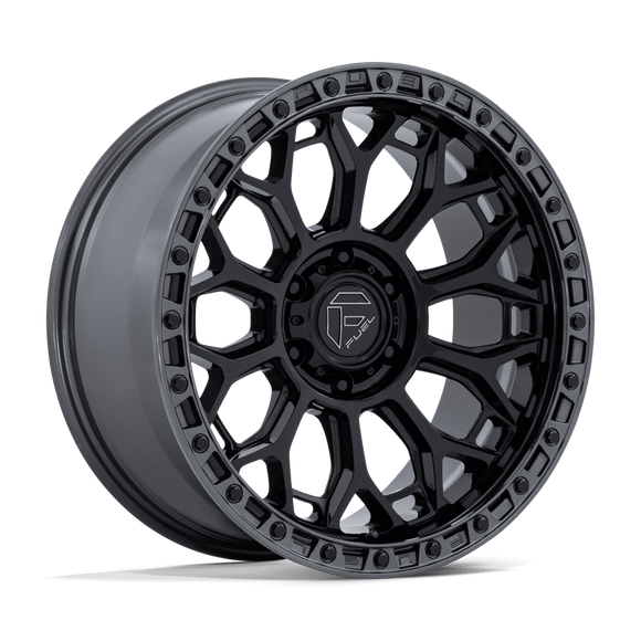 20x9 Fuel Off-Road FC901 Talon Gloss Black With Gunmetal Lip 6x135 ET20 Wheel