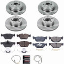 PowerStop OE Stock Replacement Low-Dust Ceramic Brake Pad and Rotor Kit