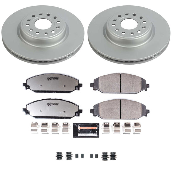 Z36 Truck & Tow Premium Carbon-Fiber Ceramic Brake Pad and Fully Coated Rotor Ki