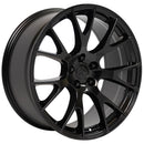 20" fits Dodge - Hellcat Style Replica Wheel - Black 20x9