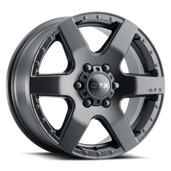 17x8 G-FX MV1 Matte Black 6x130 ET60 wheel/rim