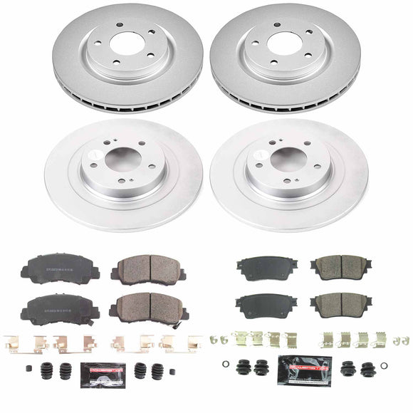 Z23 Daily Driver Premium Carbon-Fiber Ceramic Brake Pad and Fully Coated Rotor K