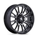 15X7 MSA OFFROAD WHEELS M51 Thunderlips Black 5x114.3 ET10 Wheel Rim
