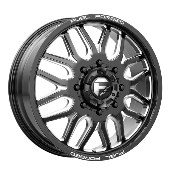 22x8.25 Fuel Off-Road DB66 FFC66 Matte Black Milled 8x200 ET-202 CB142 Wheel Rim