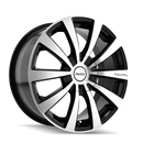 17x7 Touren TR3 Black-Machined Wheel/Rim 5x105 3130-7727M