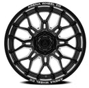 20x10 Arena Wheel Violator Gloss Black And Milled Wheel 6x139.7 ET-18 CB106.1