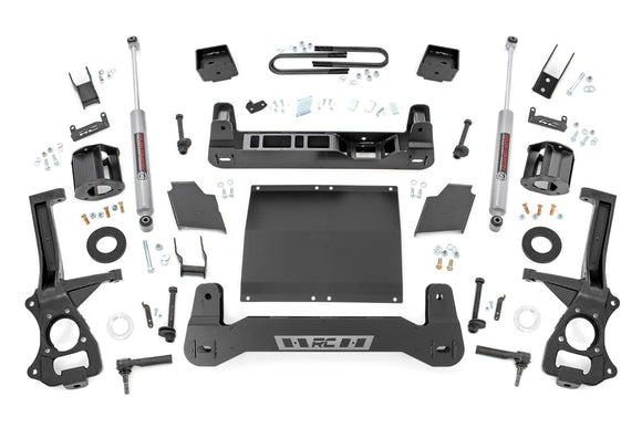 6 Inch Lift Kit - Mono Leaf Rear - Diesel - GMC Sierra 1500 (19-23)